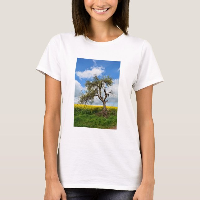 Camiseta Der alte Baum (Frente)