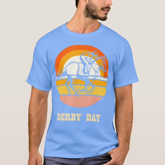 Camiseta Der de Corrida de Cavalos de Kentucky (Frente)