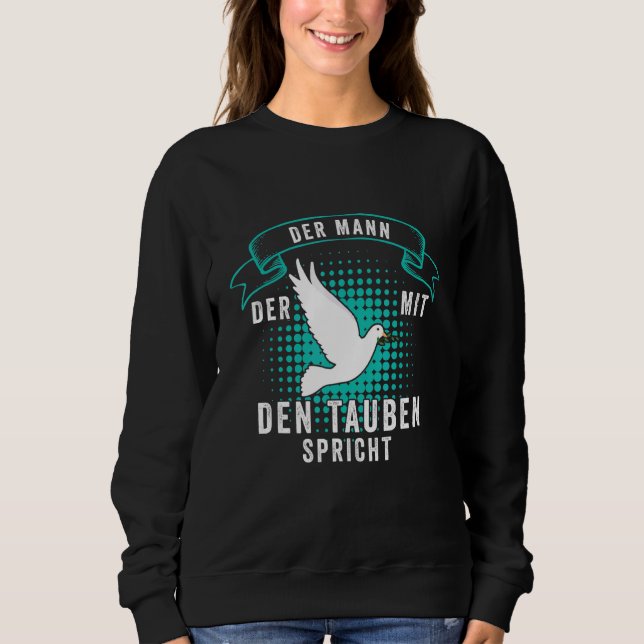 Camiseta Der Mann Der Mit Den Tauben Fala Criadores De Pomb (Frente)