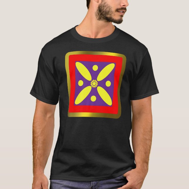 Camiseta Derafsh Kaviani Sassânida ou Império Sassânida   (Frente)