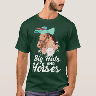 Camiseta Derby Day 0 Derby cavalo derby vestido Derby Suit