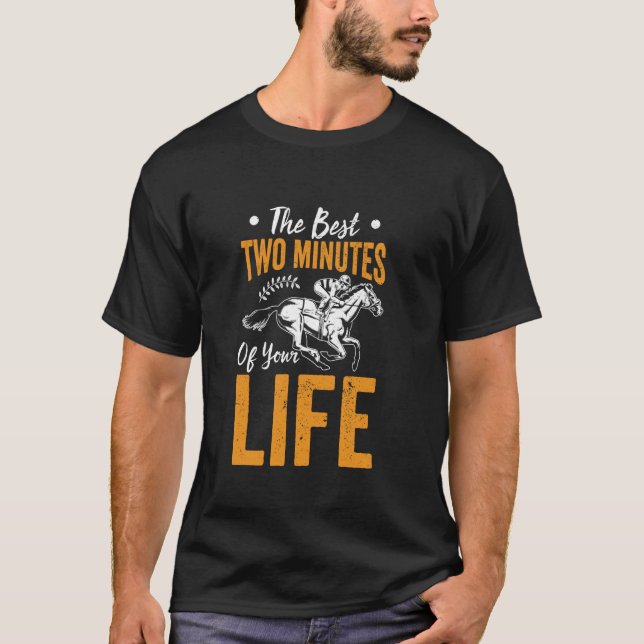 Camiseta Derby de Corrida de Cavalos (Frente)