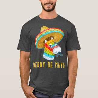 Camiseta Derby de Mayo Kentucky Horse Race Mexico Pinata Me