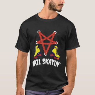 Camiseta Derby Do Cilindro De Punk De Punk Da Satã De Skatt