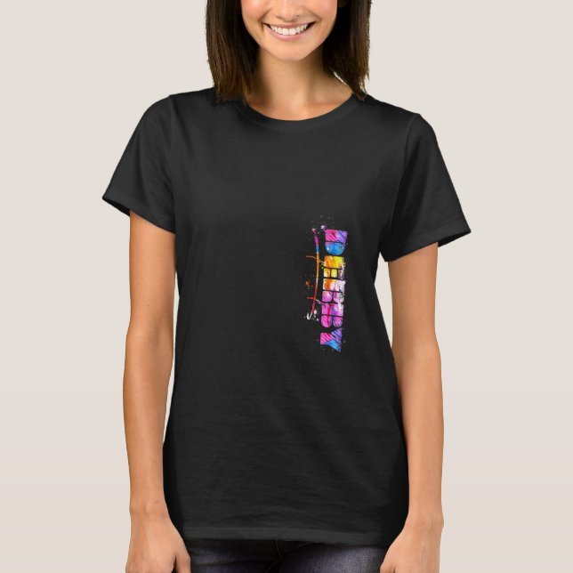 Camiseta Derby Lettering Watercolor Derby (Frente)