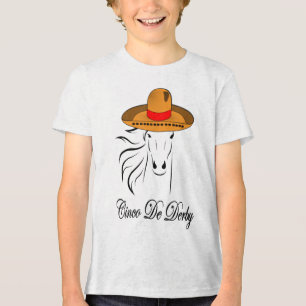 Camiseta Derby Party Cinco De Mayo Horse Racing Sombrero Me