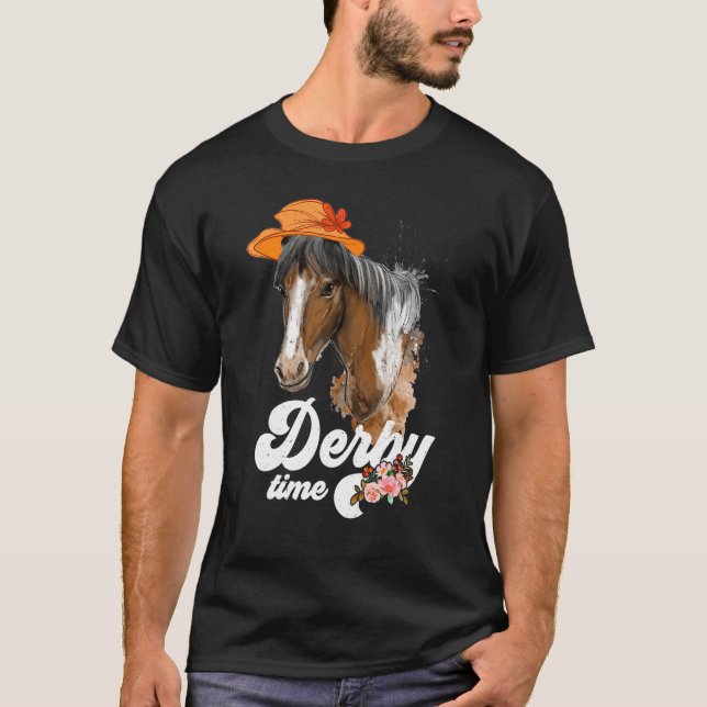 Camiseta Derby Time 2022 Horse Racing Derby (Frente)