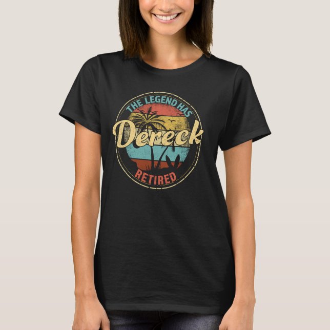 Camiseta Dereck Legend Abandonou A Reforma Personalizada (Frente)