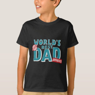 Camiseta Derft World's Best Pai - Verificado e Aprovado - H