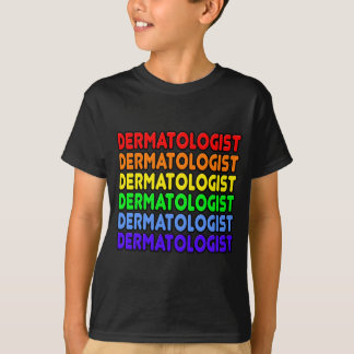 Camiseta Dermatologista Arco-Íris