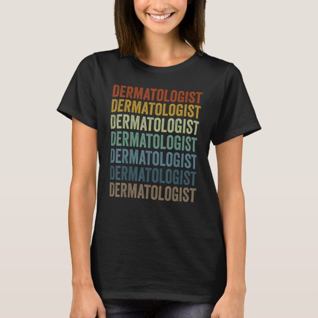 Camiseta Dermatologista Dermatologia Cuidados com a Pele (Frente)