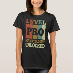 Camiseta Dermatologista Pro Estilo de Vintagem Desbloqueado