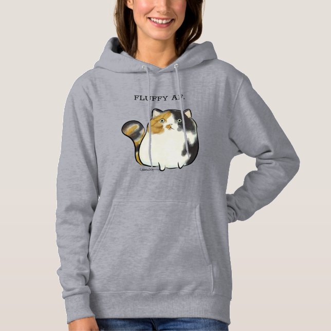 Camiseta Derp cat calico (Frente)