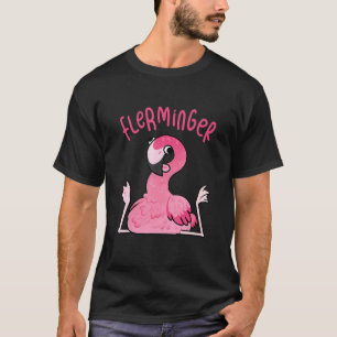 Camiseta Derpy Flamingo Flerminger Animal Pet