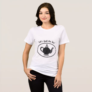 Camiseta Derramar do chá