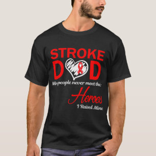 Camiseta Derrame Pai Que Eu Criei o Meu