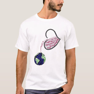 Camiseta Derrame seu amor para fora