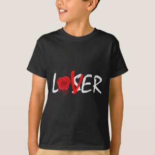 Camiseta Derretendo Rosa Um Amante Não Um Perdedor
