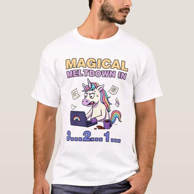 Camiseta Derretimento Mágico (Frente)