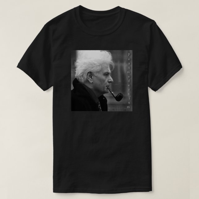 Camiseta Derrida Jacques (Frente do Design)