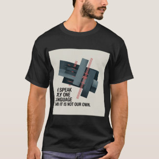Camiseta Derrida "Monoligualism" #1 Tee Shirt