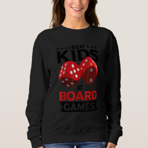 Camiseta Derrote Crianças Em Jogos De Tabuleiro Placa Jogo 