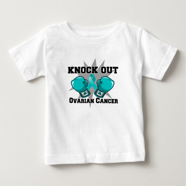 Camiseta Derrote o Câncer de Ovário (Frente)
