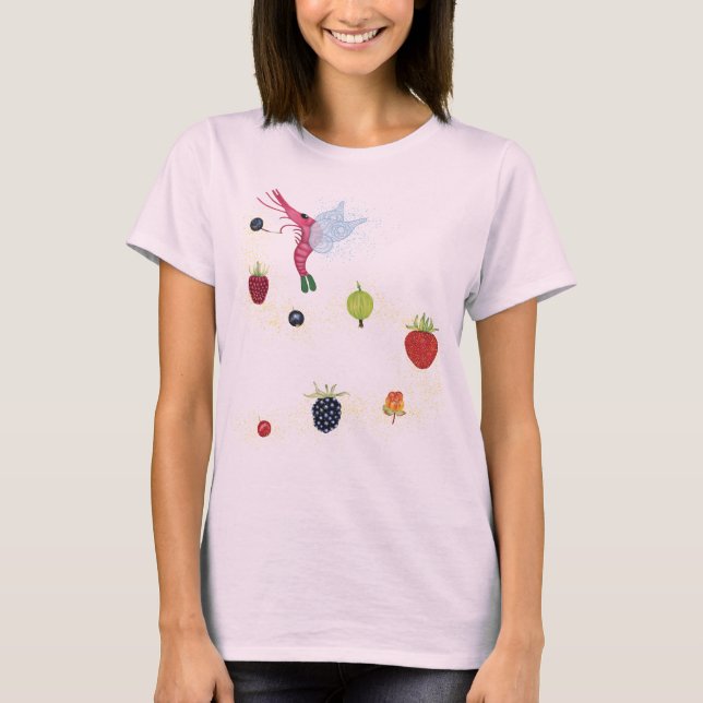 Camiseta Derrubando Berries Mágicos (Frente)