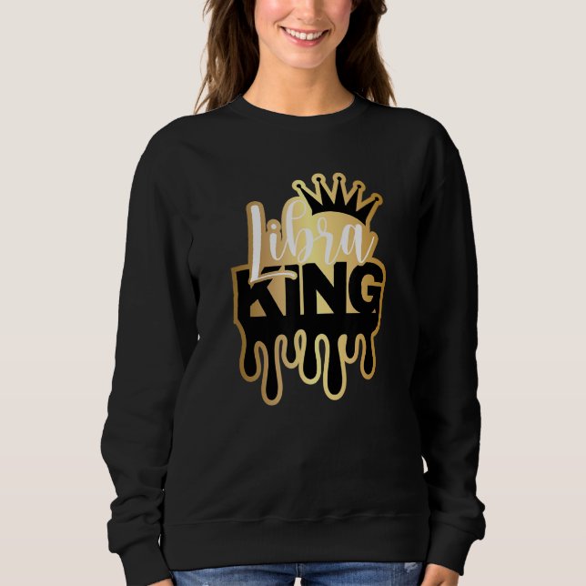 Camiseta Derrubando Libra King Zodiac (Frente)