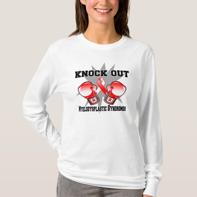 Camiseta Derrubar Síndromes Mielodisplásicos (Frente)