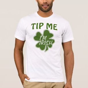 Camiseta Derrube-me que eu sou irlandês