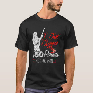 Camiseta Derrubou um Veado Humor de Caça para Caçadores Eng