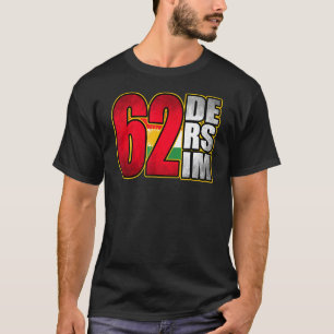 Camiseta Dersim 62 Dersim Tunceli Bandeira Kudistan Der Cur