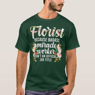 Camiseta Des Florais De Arranjo De Flores De Apreciação Flo