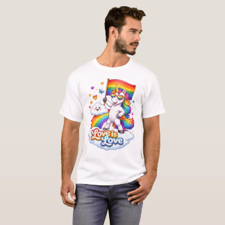 Camiseta Des Leben ist bunt und schön, zeig es!
