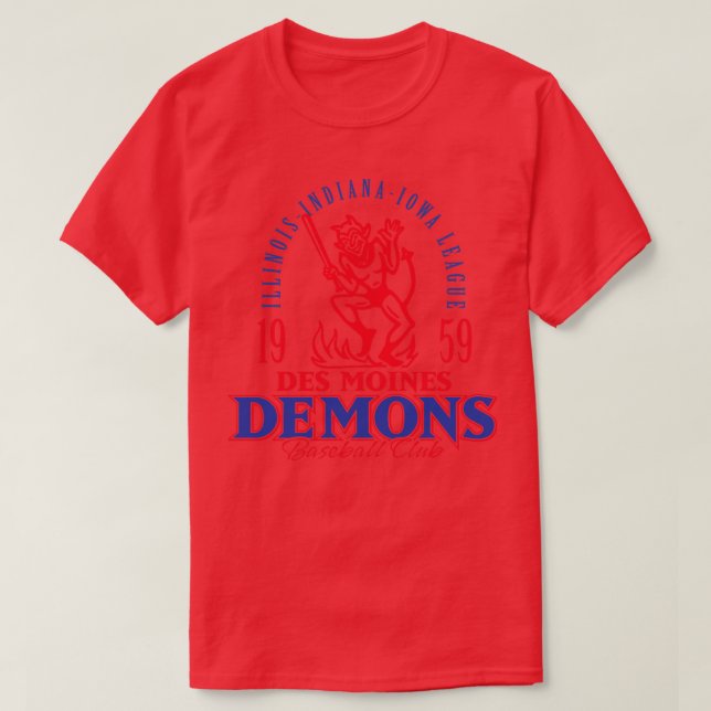 Camiseta Des Moines Demons (Frente do Design)