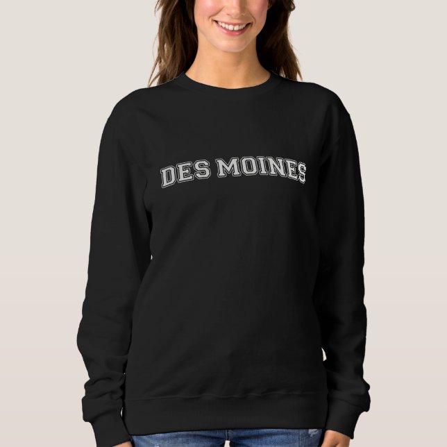 Camiseta Des Moines Iowa (Frente)
