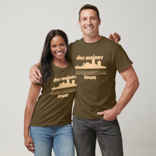 Camiseta Des Moines, Iowa