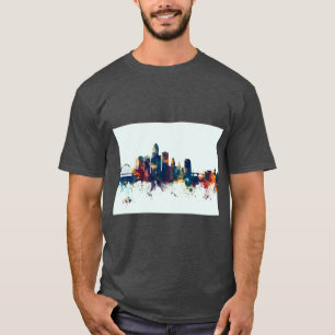 Camiseta Des Moines Iowa Skyline 1