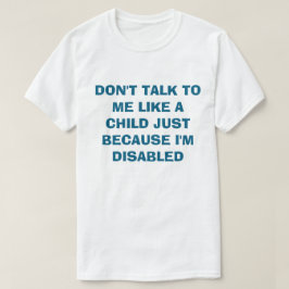Camiseta Desabilitado 