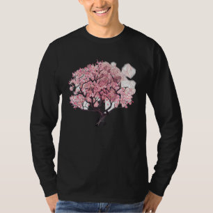 Camiseta Desabrochar na Primavera com esta bela flor de cer