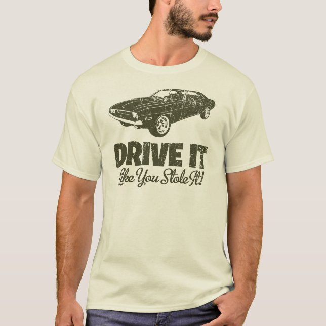 Camiseta Desafiador de 1970 Dodge (Frente)