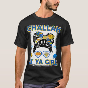 Camiseta Desafie Sua Garota Piada de Chanukah Presente Juda