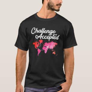 Camiseta Desafio Aceito que o Viajante do Blogueiro Viajant