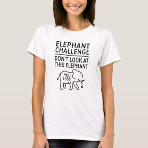 Camiseta Desafio de elefante