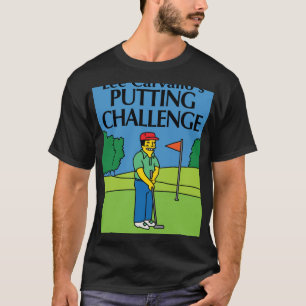 Camiseta Desafio de Lee Carvallos Putting engraçado