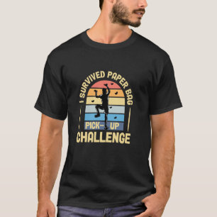 Camiseta Desafio de Pegar Saco de Papel Fitness Mashup Um P