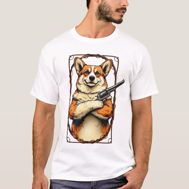 Camiseta Desafio de Pilha Curta (Frente)