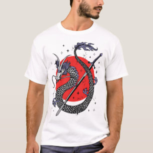 Camiseta Desafio do Dragão: Uma Majestosa Obra de Arte Chin