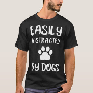 Camiseta Desalojado Facilmente Por Cães Cachorros Cachorros
